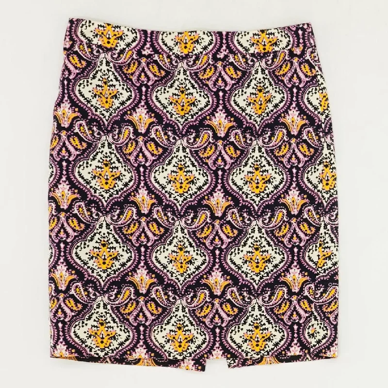 Multi Graphic Mini Skirt