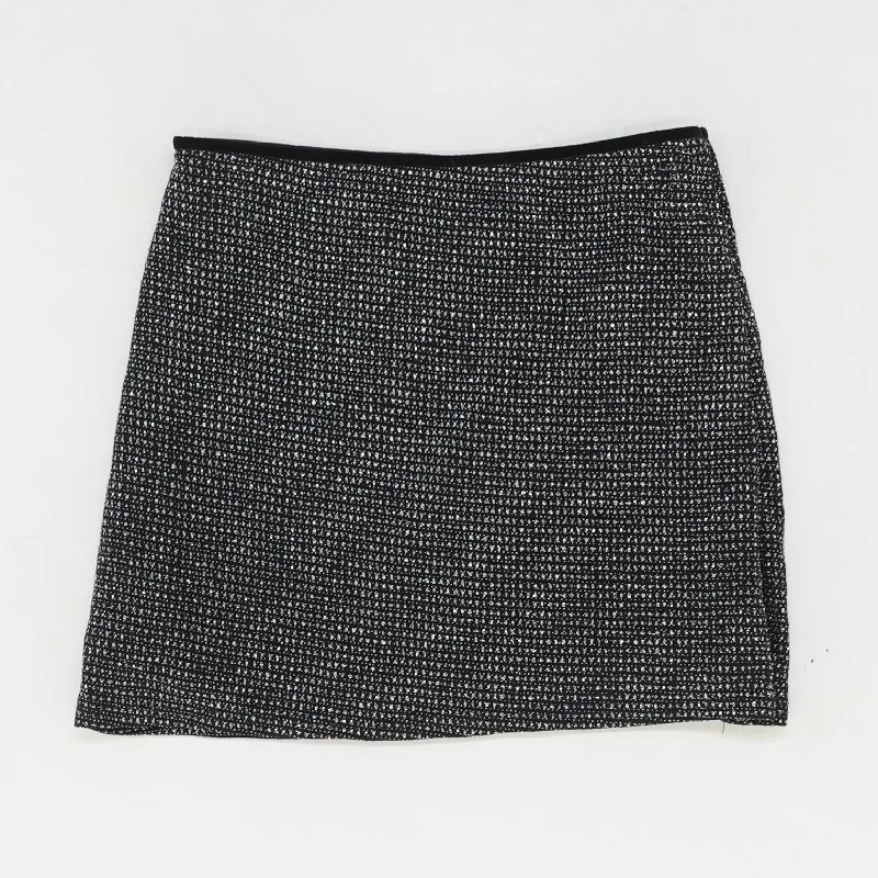 Black Polka Dot Mini Skirt