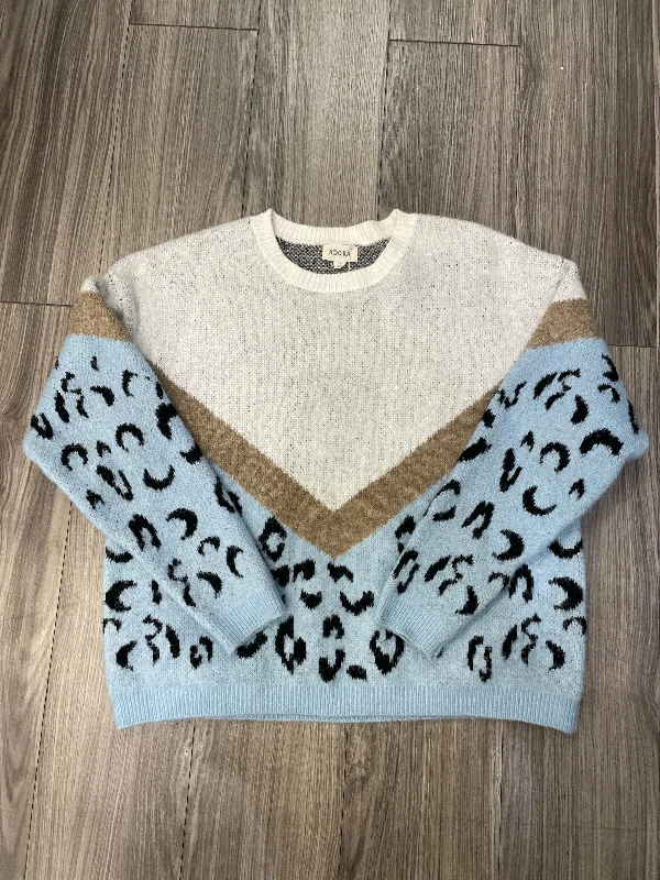 Sweater By Clothes Mentor In Animal Print, Size: M