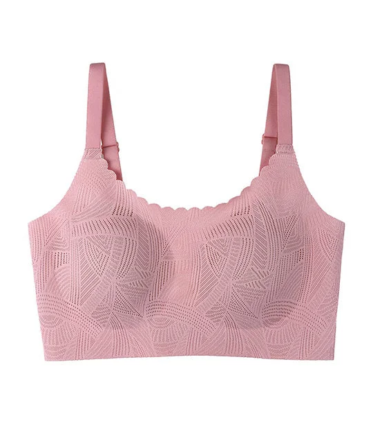 Sloggi Zero In Lace 2.0 Bra Pink