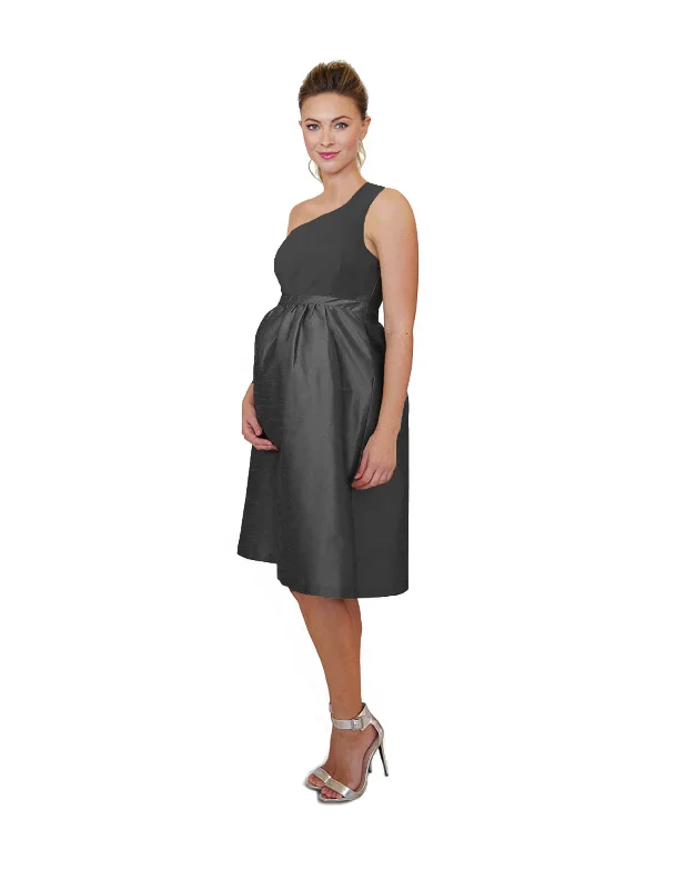 Cason Bodice With Maternity Midi Skirt in Drapey Bengaline