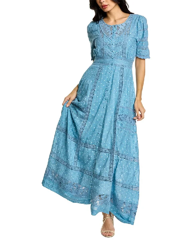 LoveShackFancy Victorian Maxi Dress