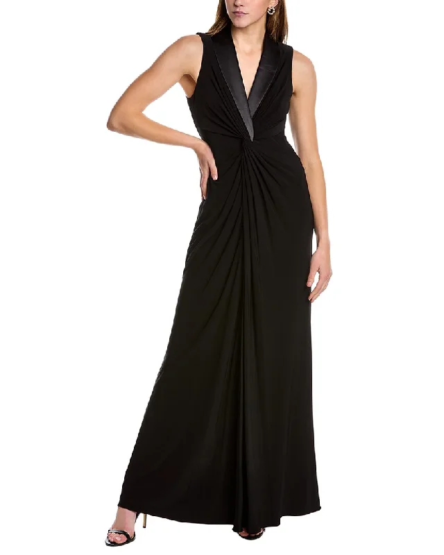 Adrianna Papell Twisted Maxi Dress