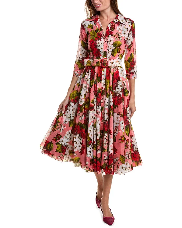 Samantha Sung Aster Midi Dress