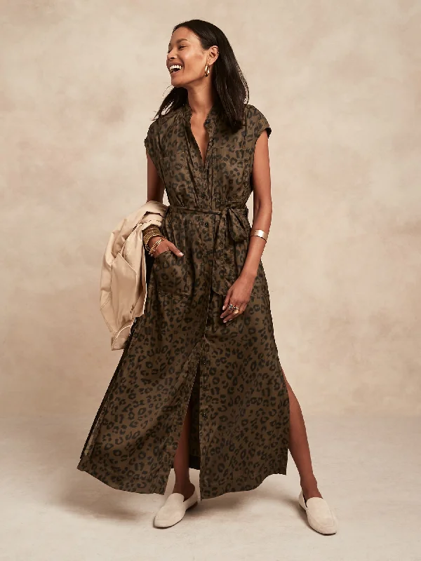 Ravina Maxi Shirt Dress