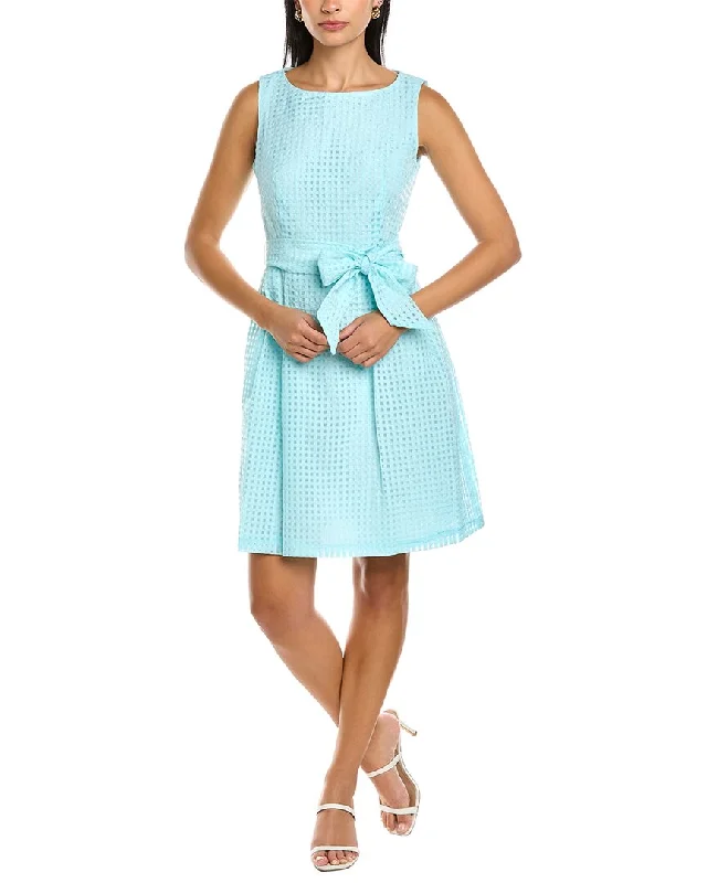 Anne Klein Pleated Mini Dress