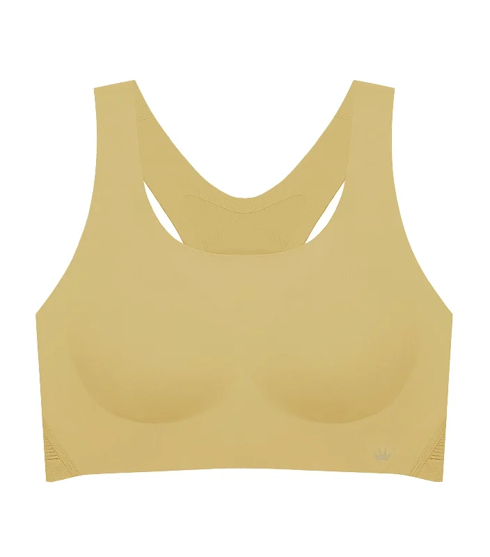 Flex Smart Non-Wired Padded Pull On Bra Moss Light