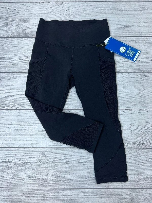 Black Athletic Leggings Capris Lululemon, Size S