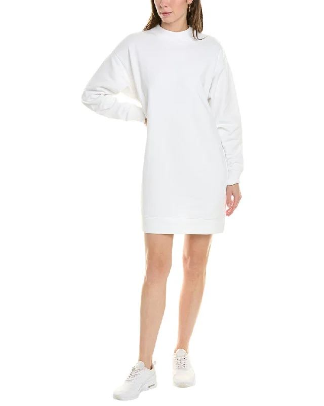 Vince Sweatshirt Mini Dress