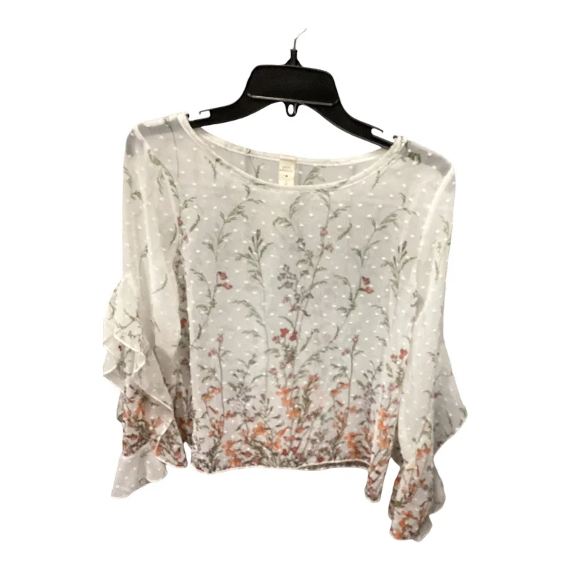 Top Long Sleeve By Cma In Floral Print, Size: S